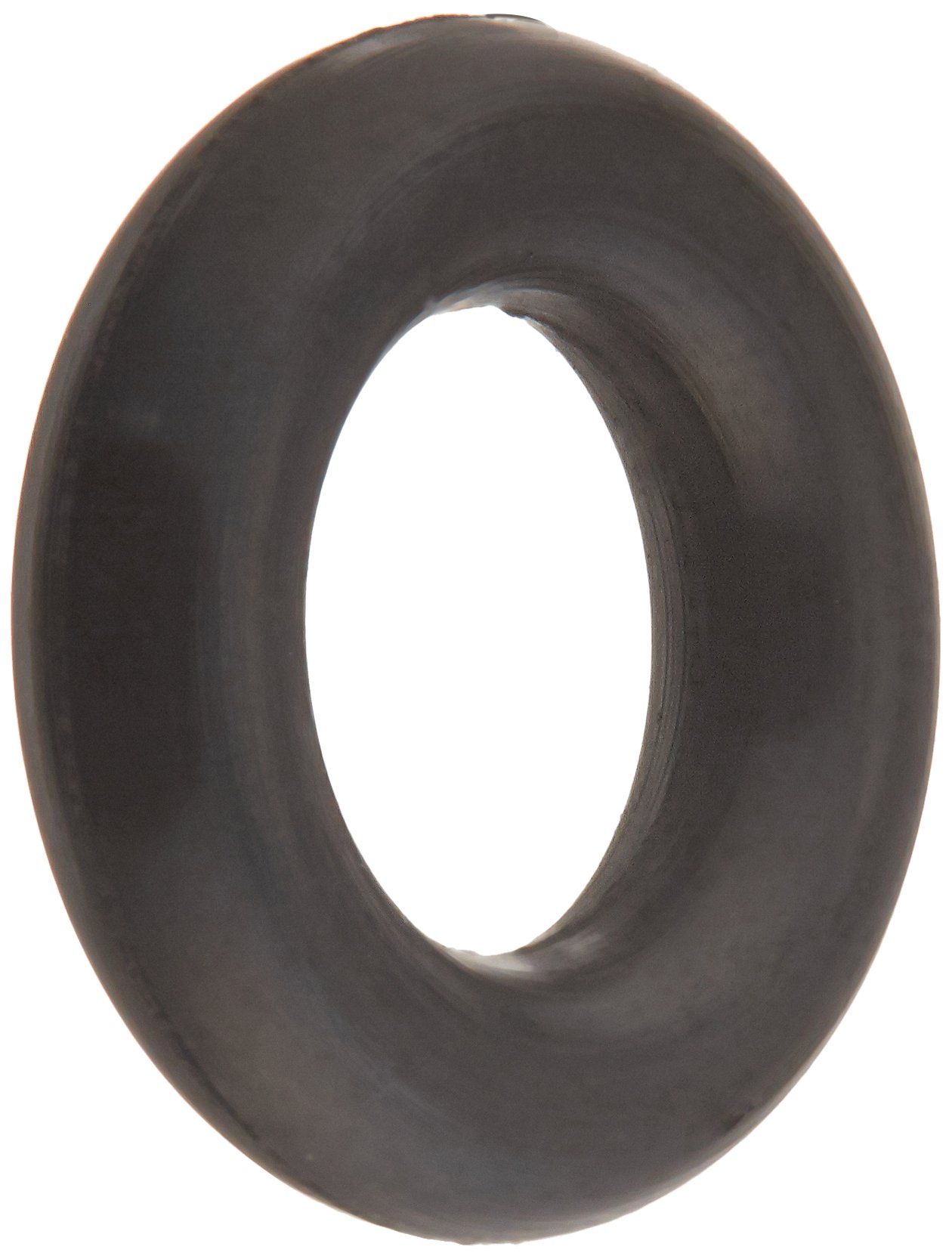 M1x6 Viton O-Ring, 75A Durometer, Round, Black, Viton, 6 mm ID, 8 mm OD, 1 mm Width (Pack of 10)