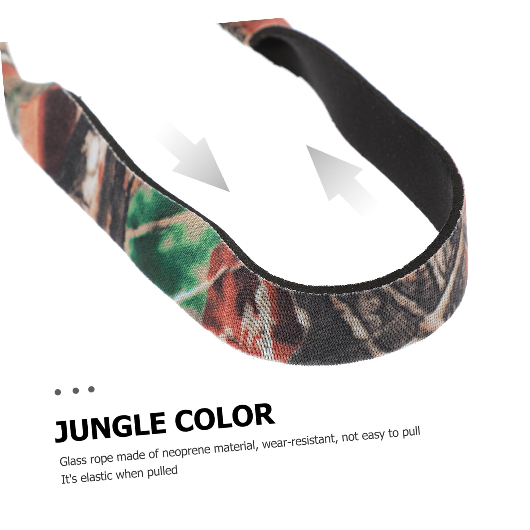 IWOWHERO 6pcs Floating Sunglasses Straps Anti-slip Glasses Lanyard for Sports Eyeglass Straps for Men