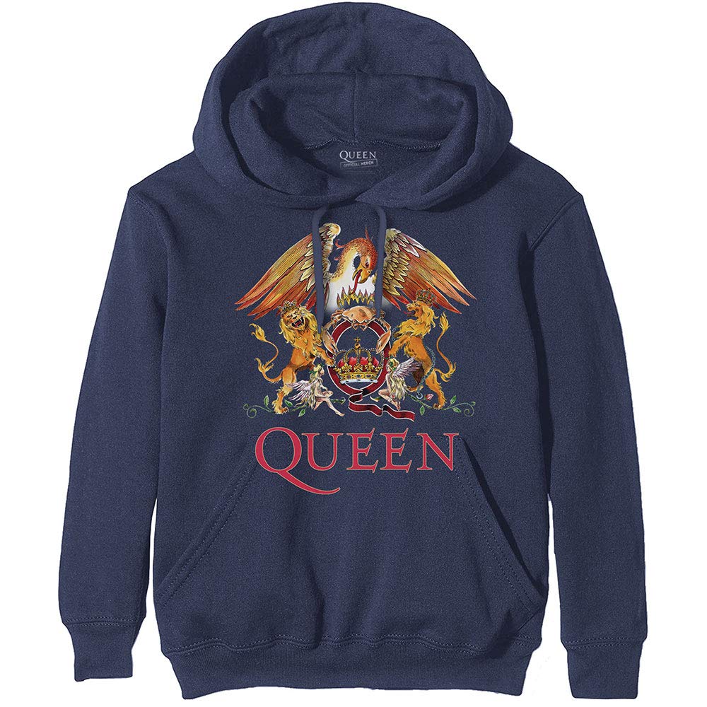 Felpa # S Unisex Blue # Classic Crest