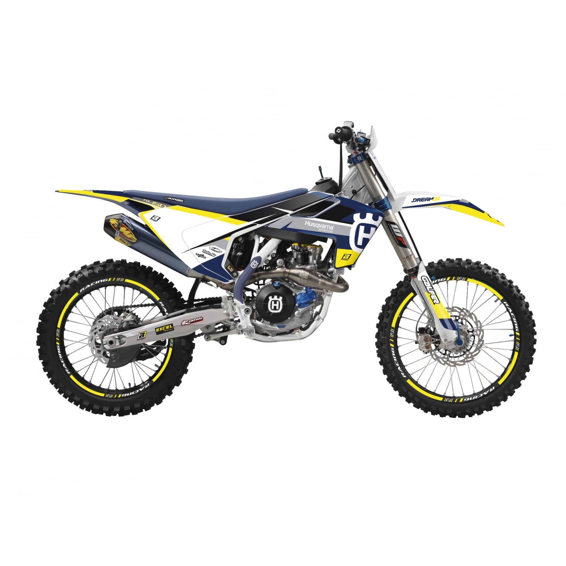 BLACKBIRD Kit deco BLACKBIRD Dream Graphic 4 Husqvarna