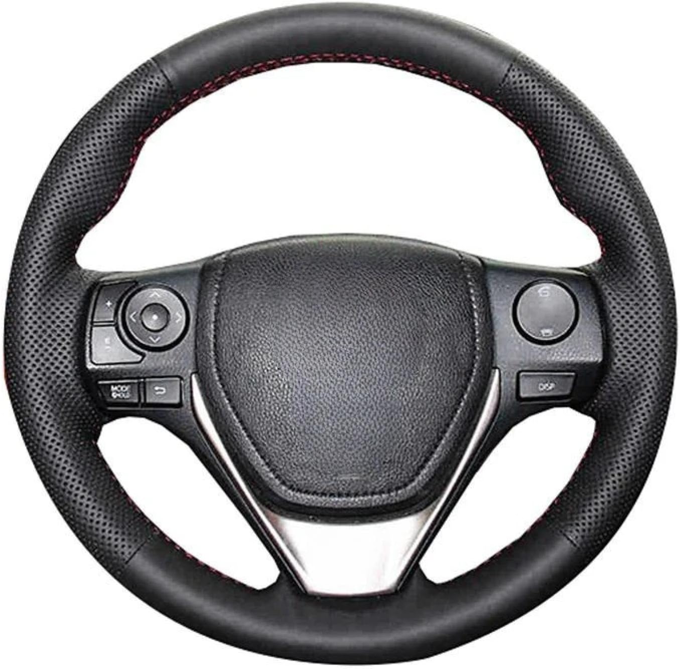 Steering Wheel Cover for Carola 2003-2017 DIY Hand-Stitched Car Steering Wheel Cover