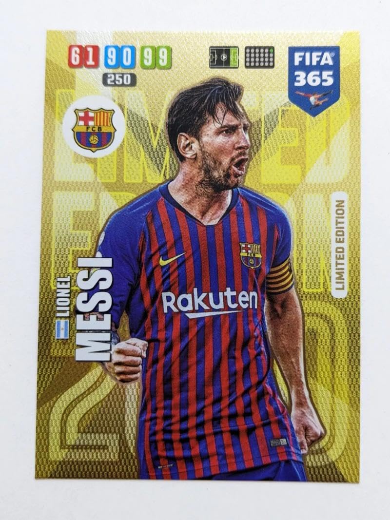 Adrenalyn XL FIFA 365 2020 Lionel Messi Limited Edition Trading Card