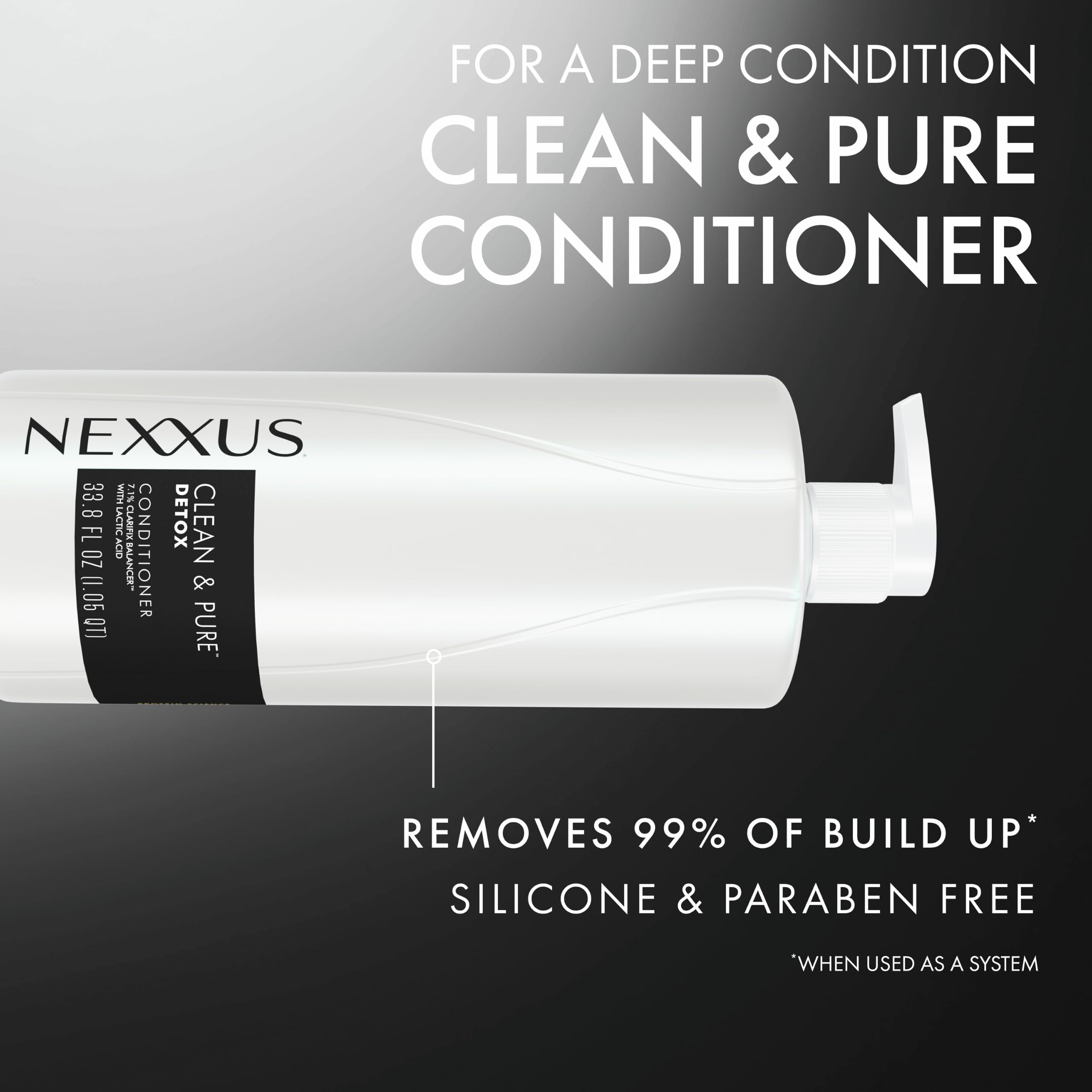 Nexxus Clean & Pure Conditioner with Clarifix Balancer Technology