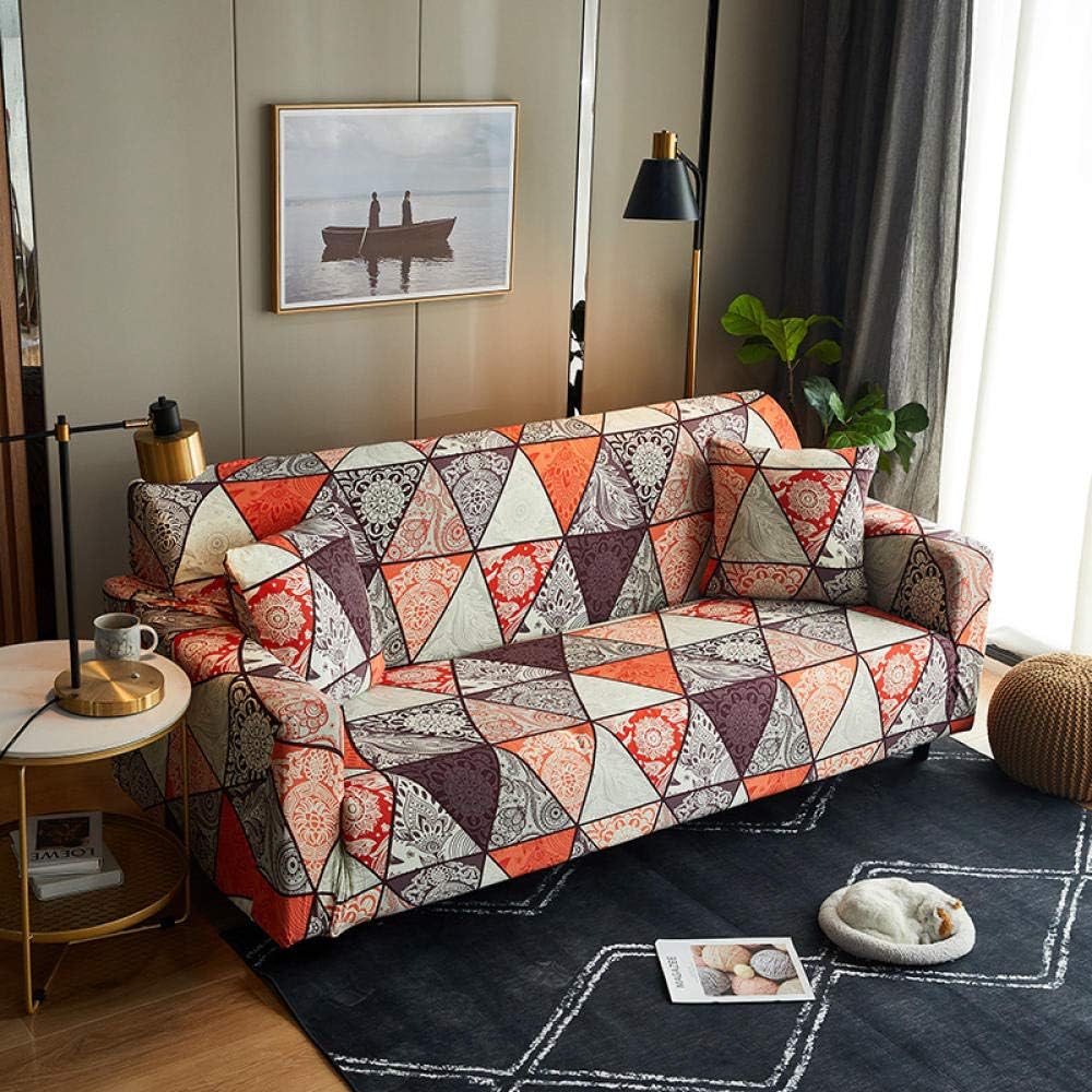 Couch Cover for Dogs Cat Pet 3 Seater,Slipcover Floral Sofa Covers Four Seasons for Living Room,Sofa Protector Elastic C (G 4 Seater 235 300cm(1pcs)) (D 3 Seater 190 230cm(1pcs))