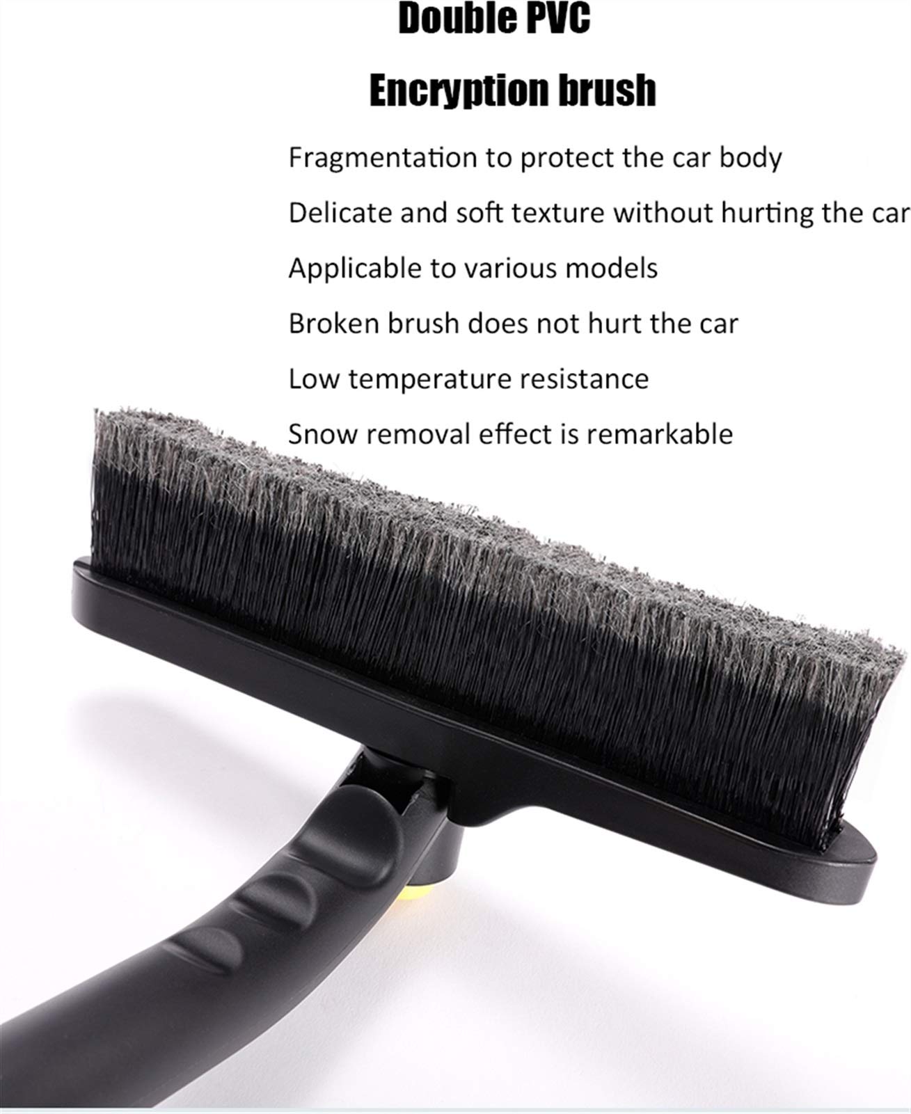 Raschietti Ghiaccio Auto Pala multi-funzione Scolare il ghiaccio, spazzare la neve e raschiare il gelo pala di neve Spazzolino di vetro Forniture invernali Strumento di rimozione per auto SUV camper