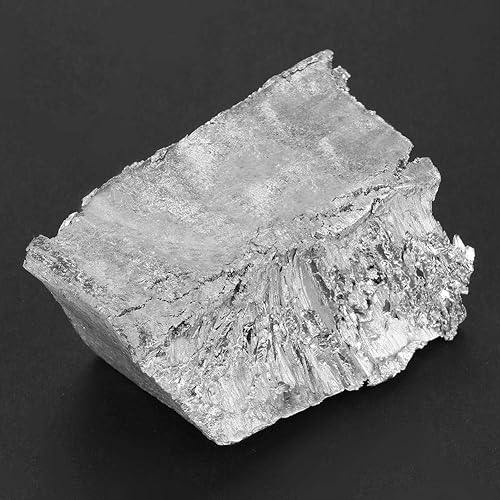 Miniatura 5 de Zinc de alta pureza, práctico 2.2 lbs  2.2 libras de alta pureza 99.995% Zinc Zn Bloque de trozos de metal Lingote de muestra para experimentos o