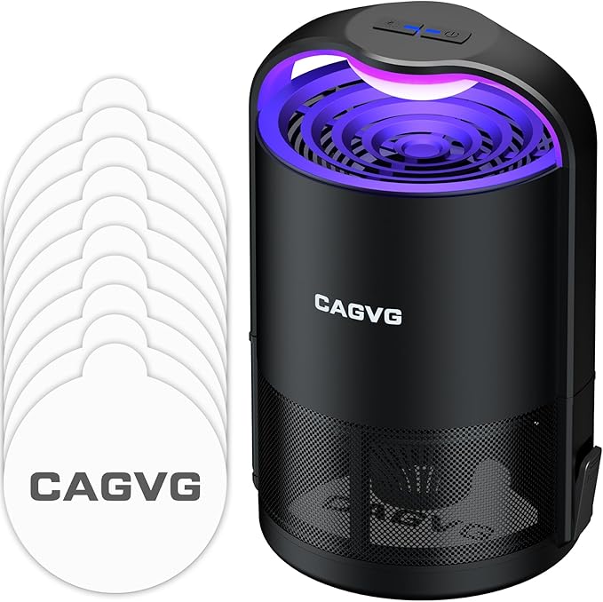 CAGVG Indoor Fly Trap: Effective Bug Zapper with Adjustable Lighting