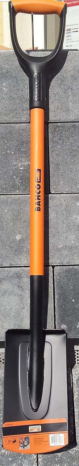 BAHCO Digger Shovel, Medium Trowel/Punch/Spikes and Shovels, (Black)