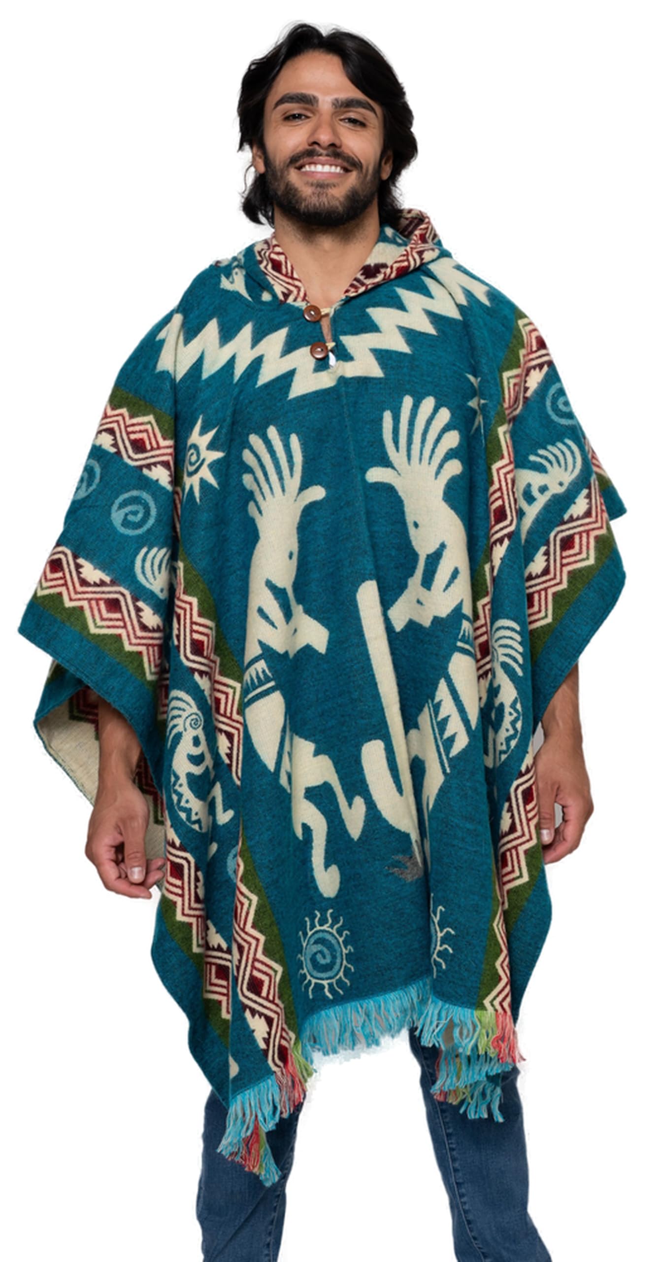 womens Alpaca Wool Poncho Poncho