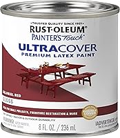 Vista 179 de Rust-Oleum Painter's Touch 1979502 - Pintura de látex, color negro brillante, 1 cuarto de galón