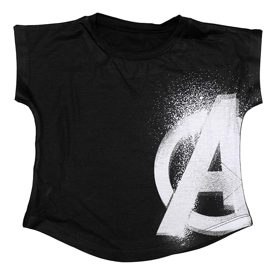 Marvel Avengers by Wear Your Mind Girls Regular Fit Shirt