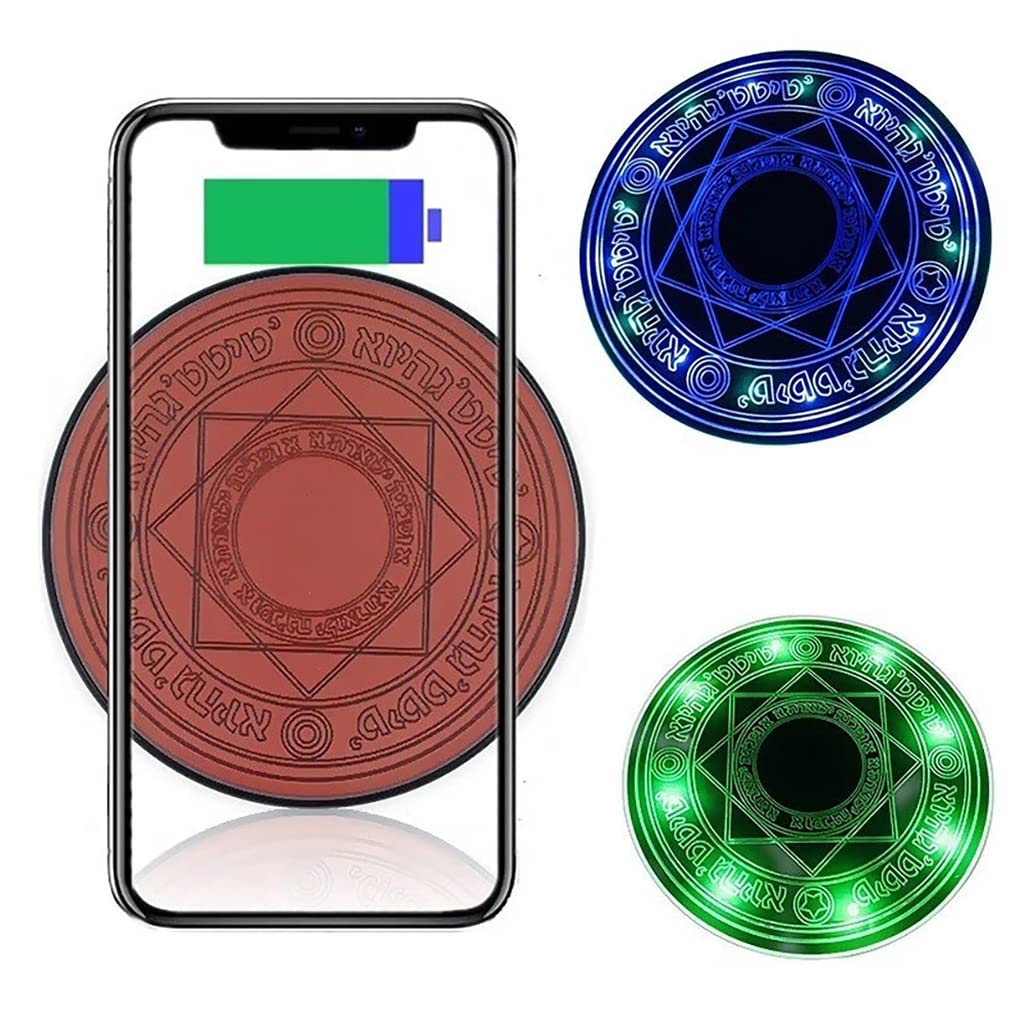 Cargador inalámbrico con Efecto de Sonido, Regalos para niñas, Mujeres, Amigos, familias, para Viajes, Negocios, Trabajo, para Crear, estación de Carga, Almohadilla para múltiples
