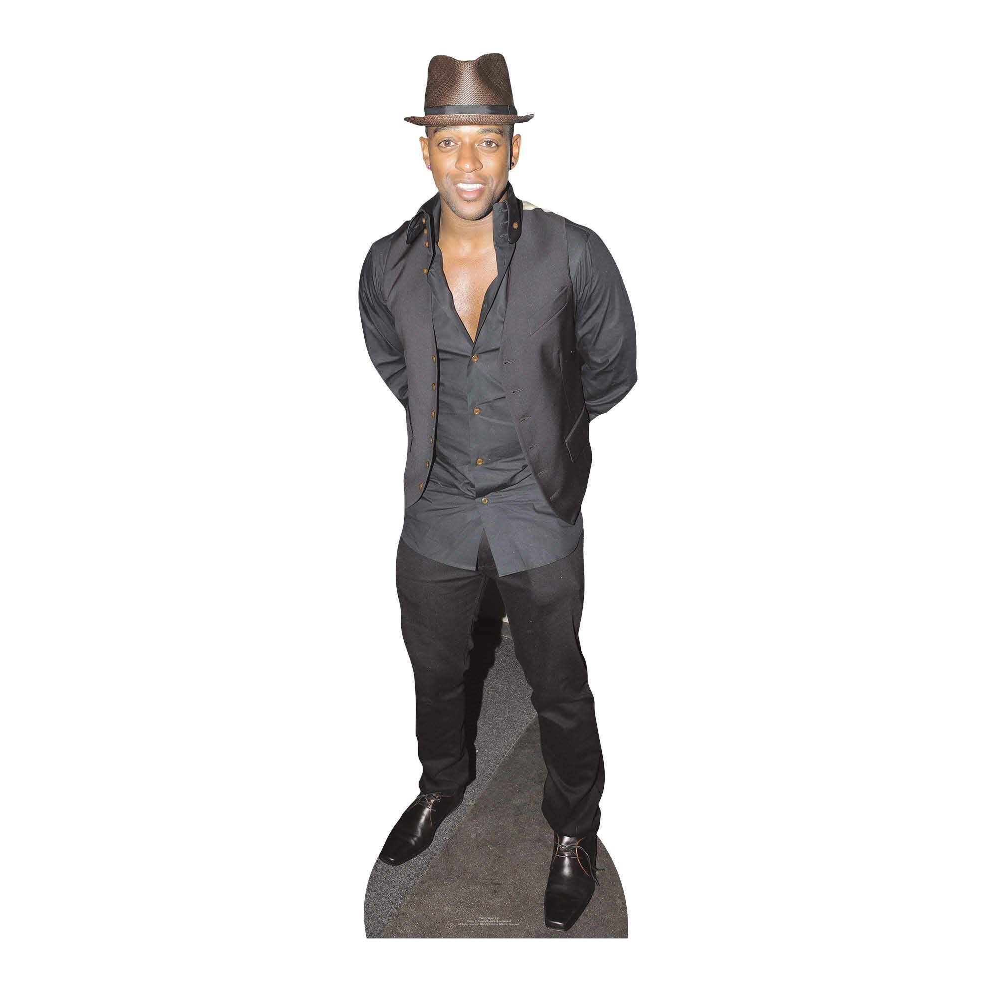 Star Cutouts Cut Out of Oritse Williams JLS