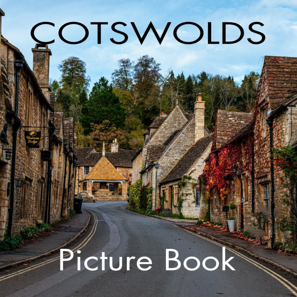 Cotswolds Picture Book: Cotswold Dementia Picture Book for Seniors