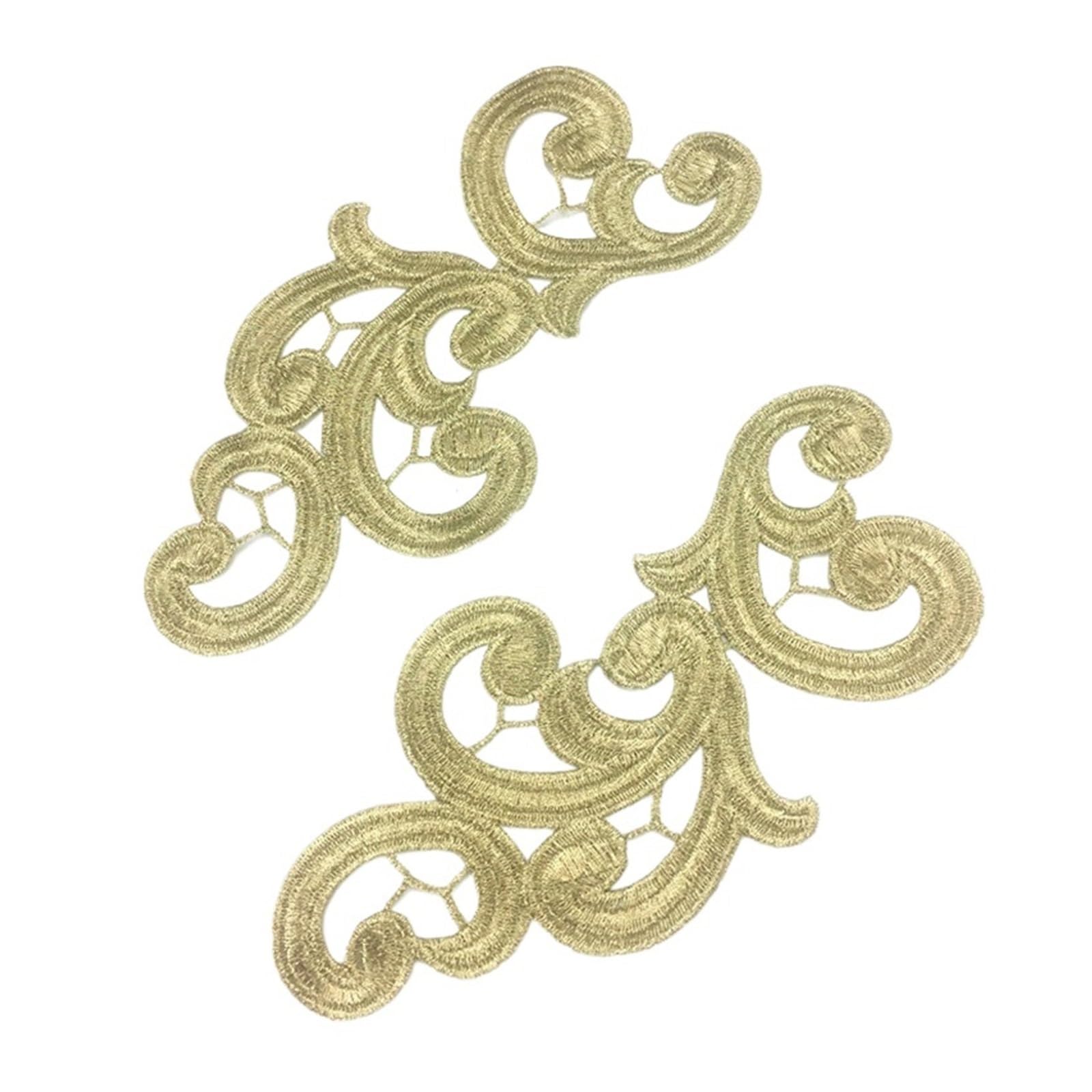 Applique en dentelle 3D à coudre pour créer une coiffure de mariée romantique