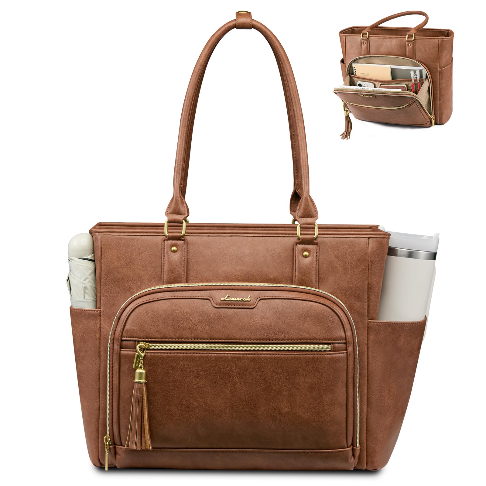 LOVEVOOK Laptop Tote Bag for Women Work