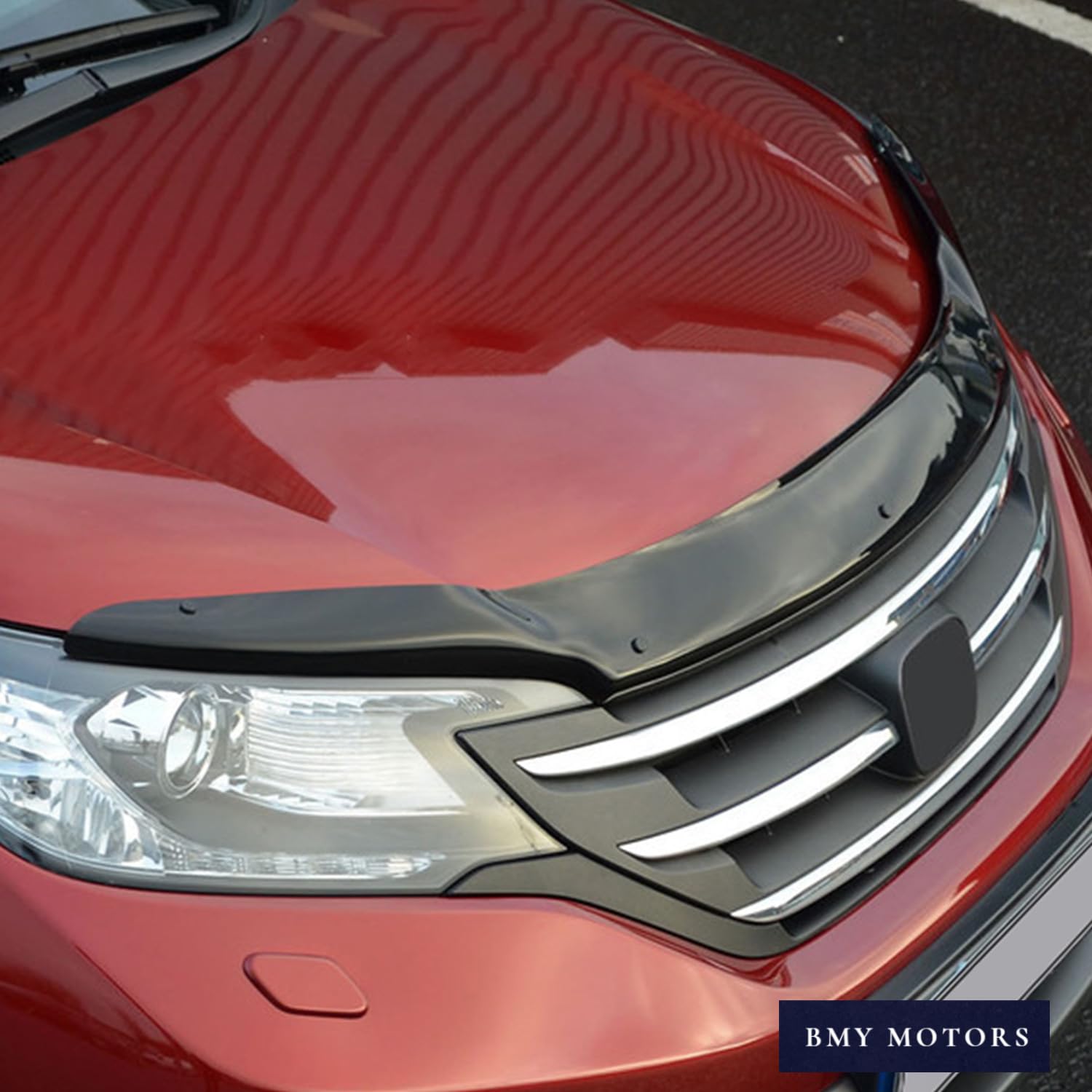 Piano Black Bonnet Protector / Hood Deflector For Audi Q7 (2005-2015) - Bug & Stone Chip Shield