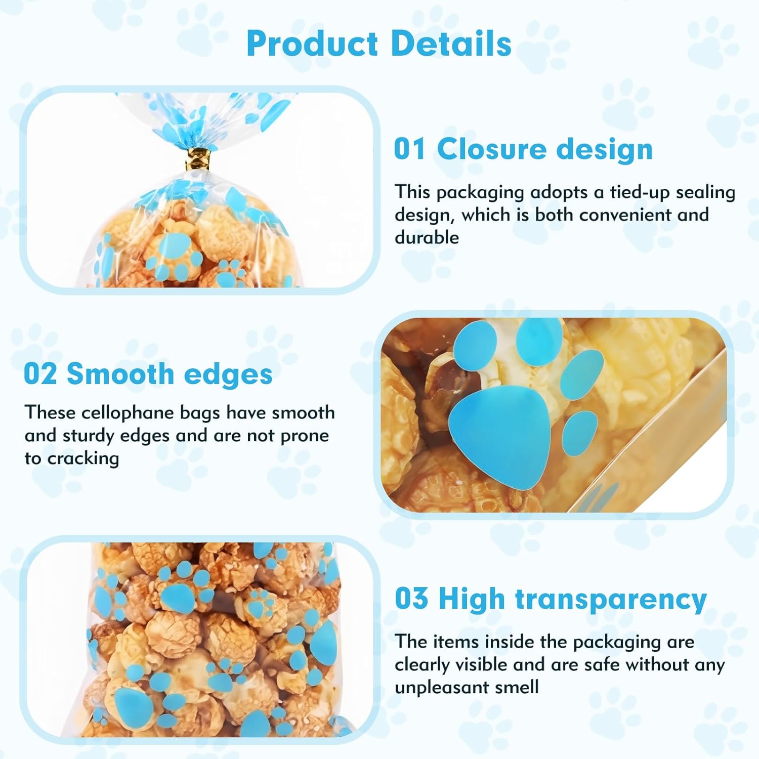 Unleash Joy: Review of feehope Paw Print Gift Bags for Treats and Snacks!