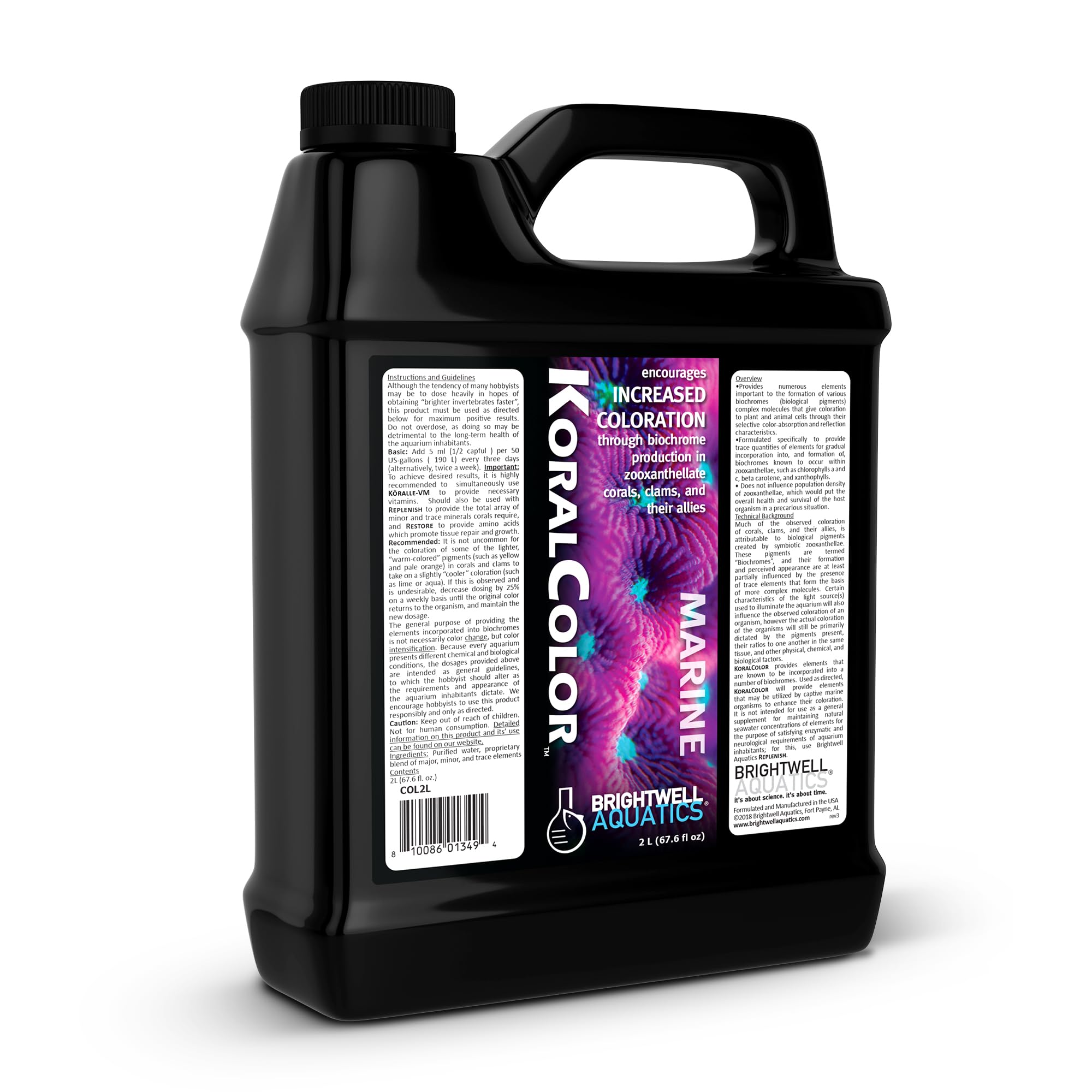 coralcoralページ Amazon.com : Brightwell Aquatics KoralColor – Coral Pigment