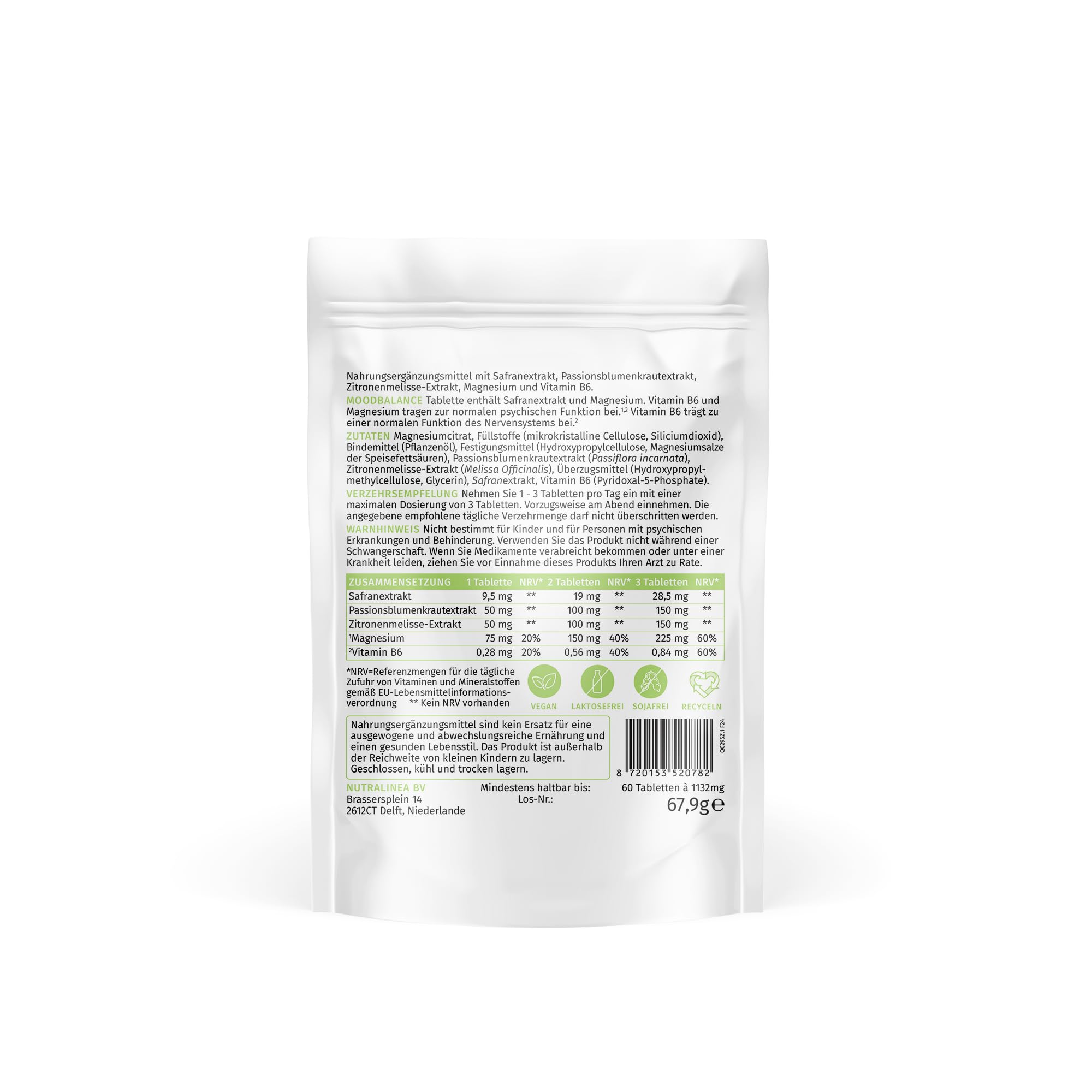 MoodBalance Stimmungsaufheller, 60 Tabletten