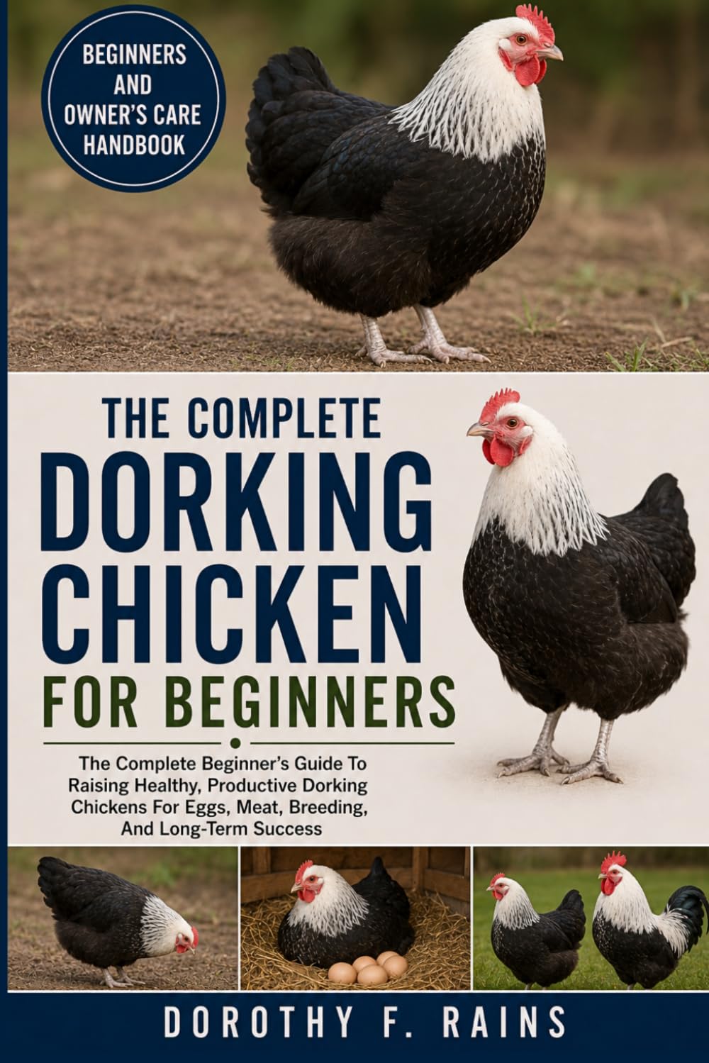 THE COMPLETE DORKING CHICKEN FOR BEGINNERS: The Complete Beginner’s Guide To Raising Healthy, Productive Dorking Chickens For Eggs, Meat, Breeding, And Long-Term Success