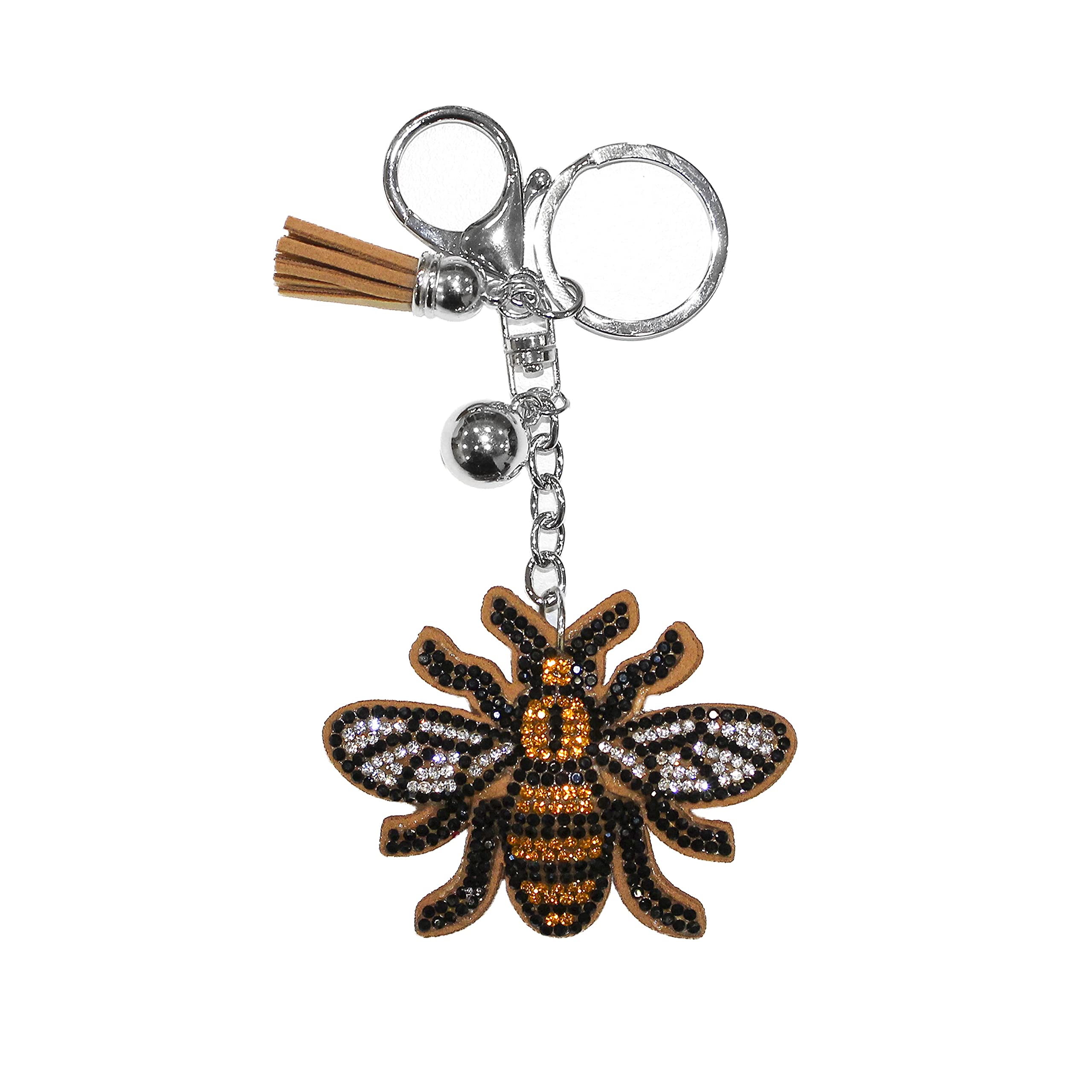 Eurostick Manchester Big City Bee Keyring Keychain Skyline Bagcharm (Manchester Bee Diamante Keyring)