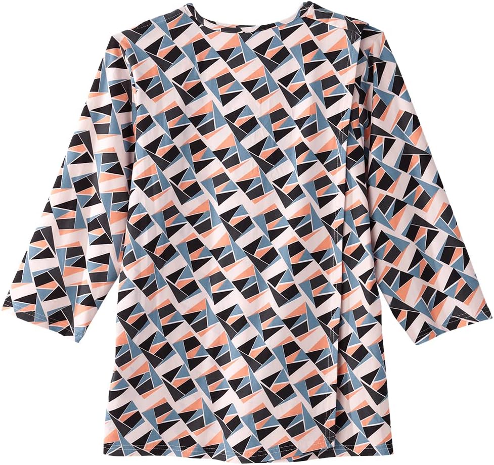 Women’s Open-Back Adaptive Faux Button Top - Image 4