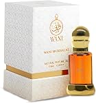 WANI Zahra Rose Concentrated Arabic Perfume Oil Attar – Luxury Natural Rose Perfume Oil, Musk & Oud – Alcohol-Free Arabic Perfume & Long-Lasting Natural Fragrance for Women & Men – 6ml Attar Bottle