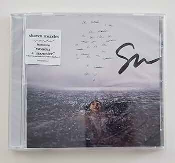 Shawn Mendes 公式販売 直筆サインCD Wonderショーンメンデス s-l400.jpg
