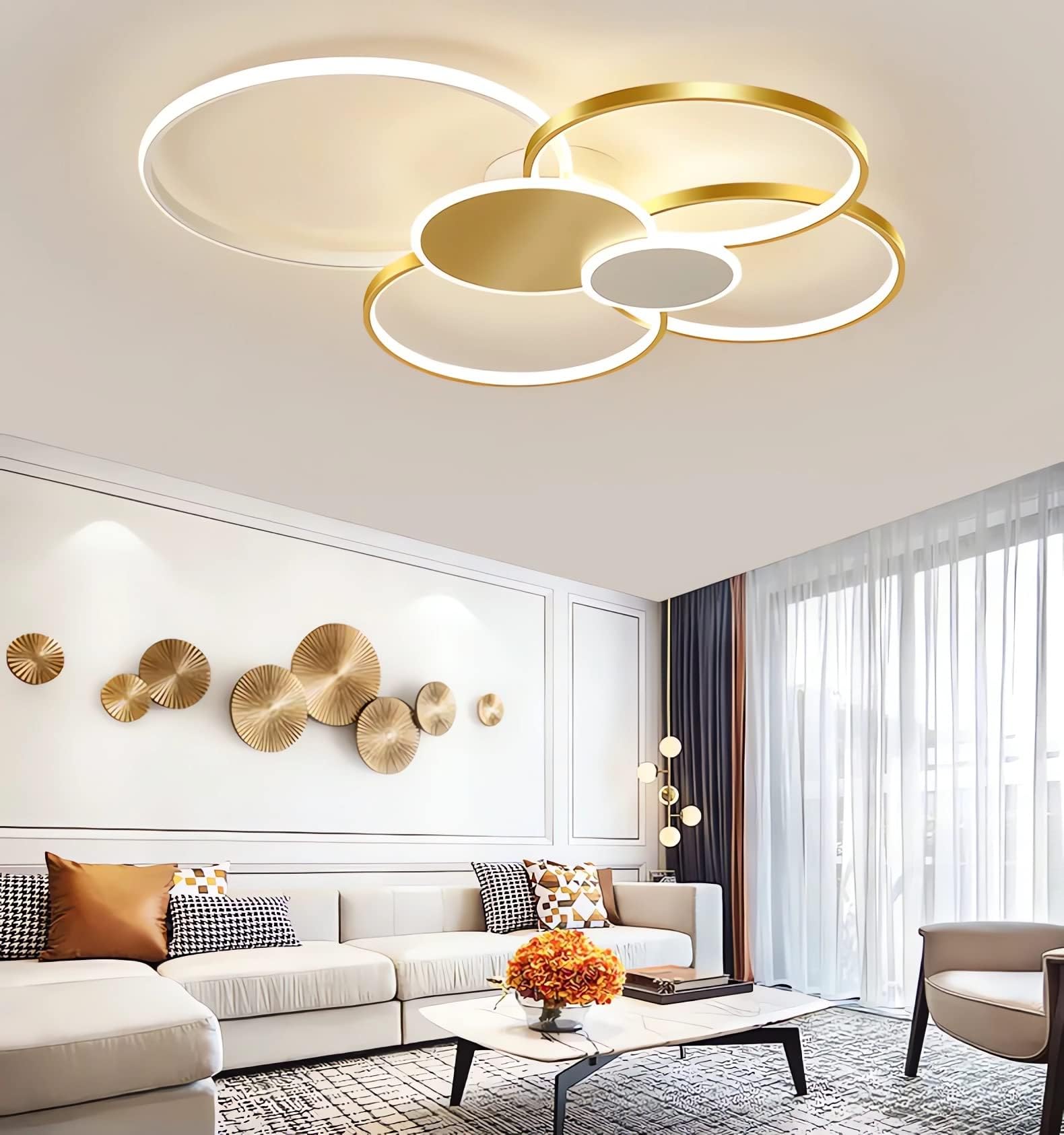 Lámpara De Techo LED Atmosférica Moderna Para El Hogar Lámpara Lineal Minimalista (WH-MA-192) - China Araña De Luc Al Aire Libre, Araña De Cristal