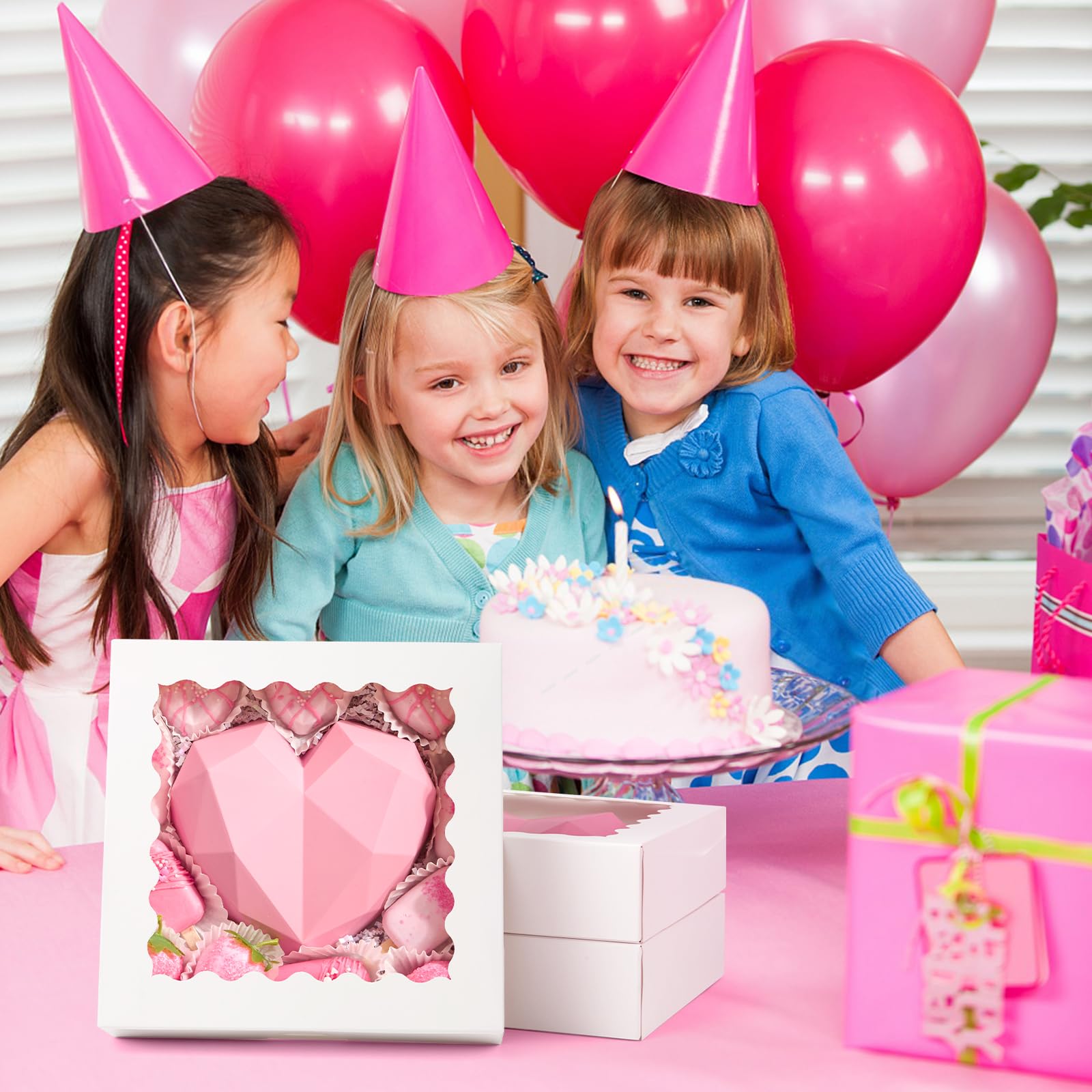 Bakery Boxes with Window - Auto-Popup Treat Boxes -7