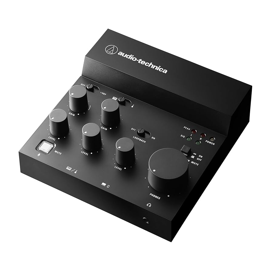 audio-technica AT-UMX3 & AT2040 セット Amazon.com: Audio-Technica AT-UMX3 USB Desktop Audio Mixer