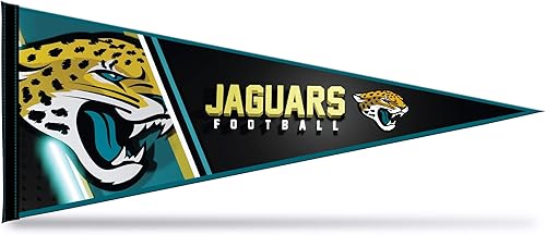 Vista 57 de Rico Industries NFL Football Primary 12" x 30" Felt Wall Décor Pennant - Great for Home/Bed Room/Man Cave Décor
