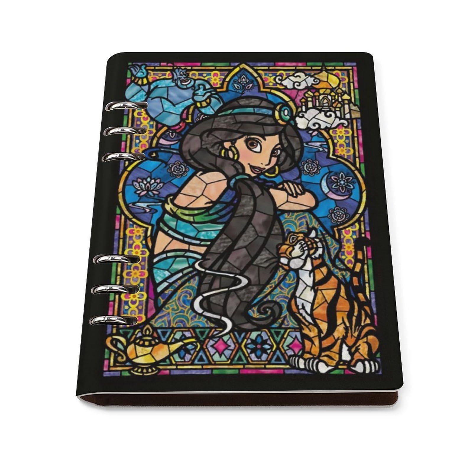Amazon.co.jp: アラジン ジャスミン システム手帳 PU ノートメモ帳