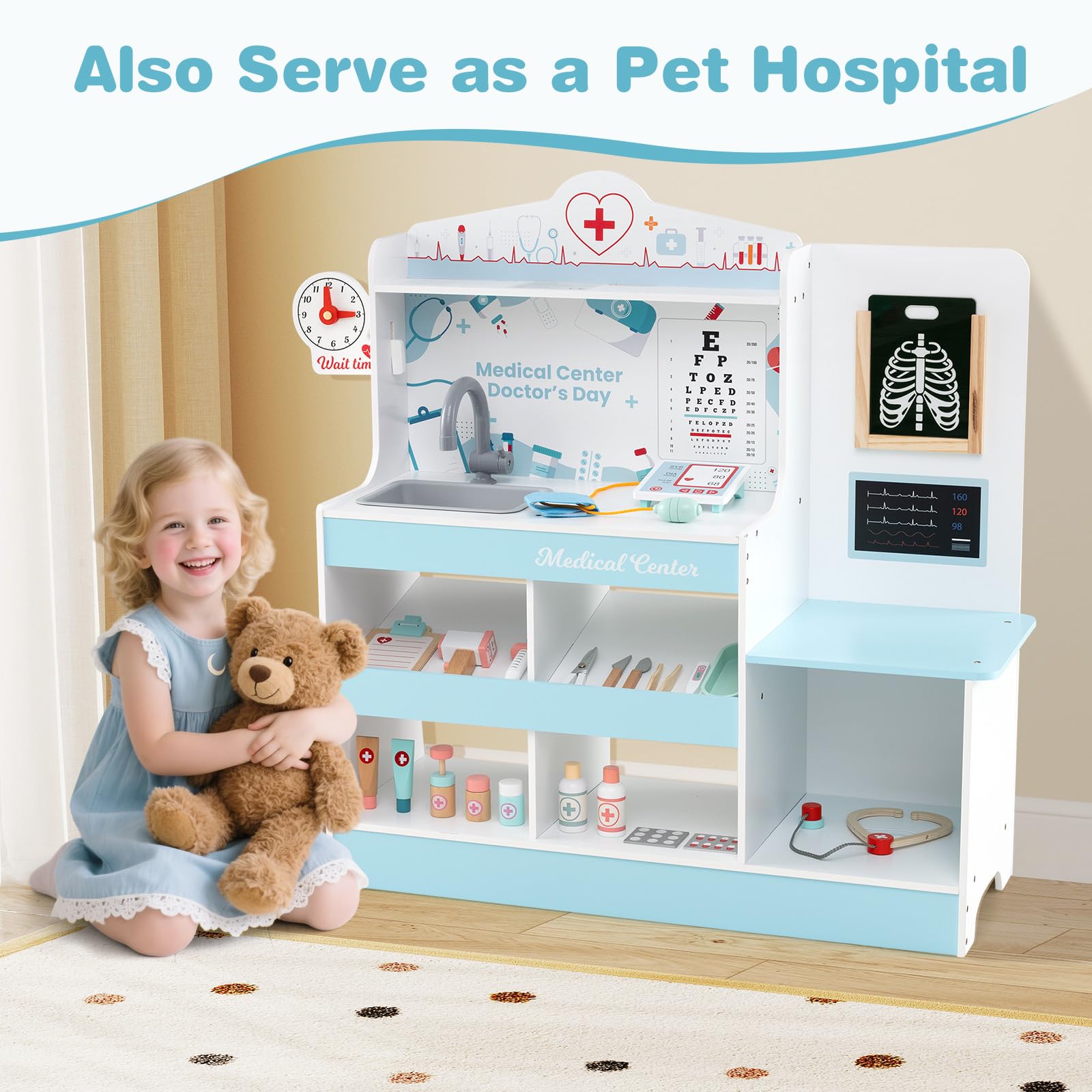 Amazon.com: KOTEK Kids Doctor Play Set with 24 PCS Accessories