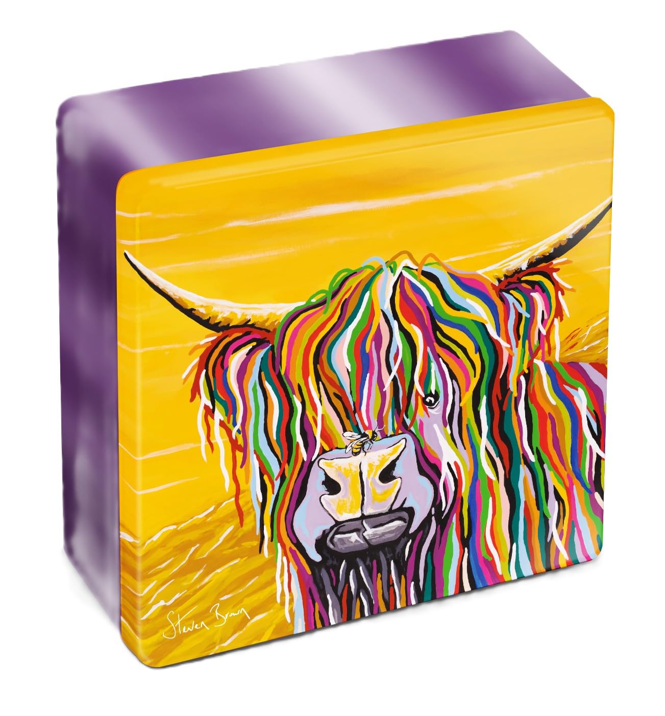Dean's Steven Brown Gordon McCoo Shortbread Rounds – 150g Decorative Tin | All Butter Scottish Shortbread | Collectible