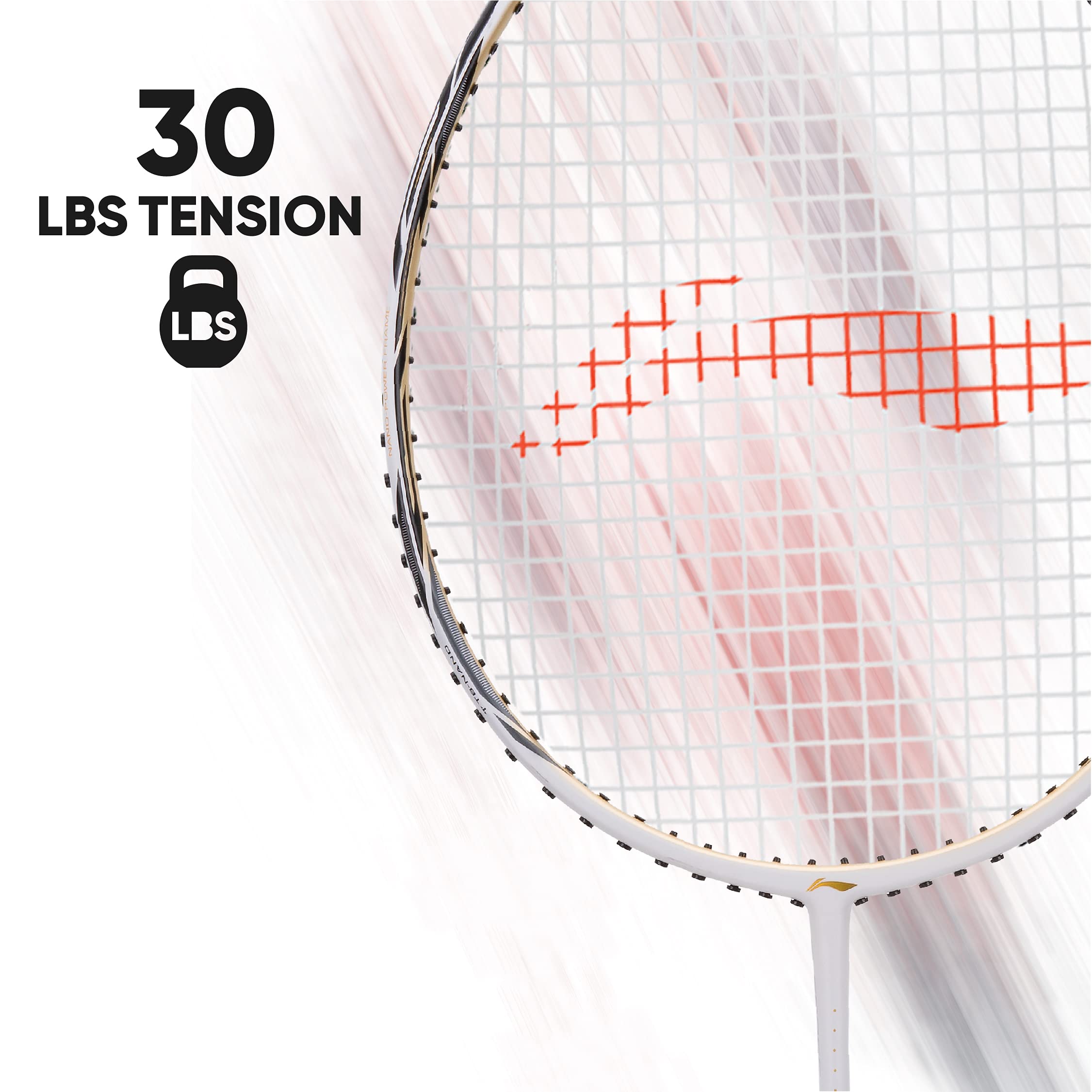 Amazon | Li-Ning G-Force Superlite Ignite 7 (White/Black) Carbon