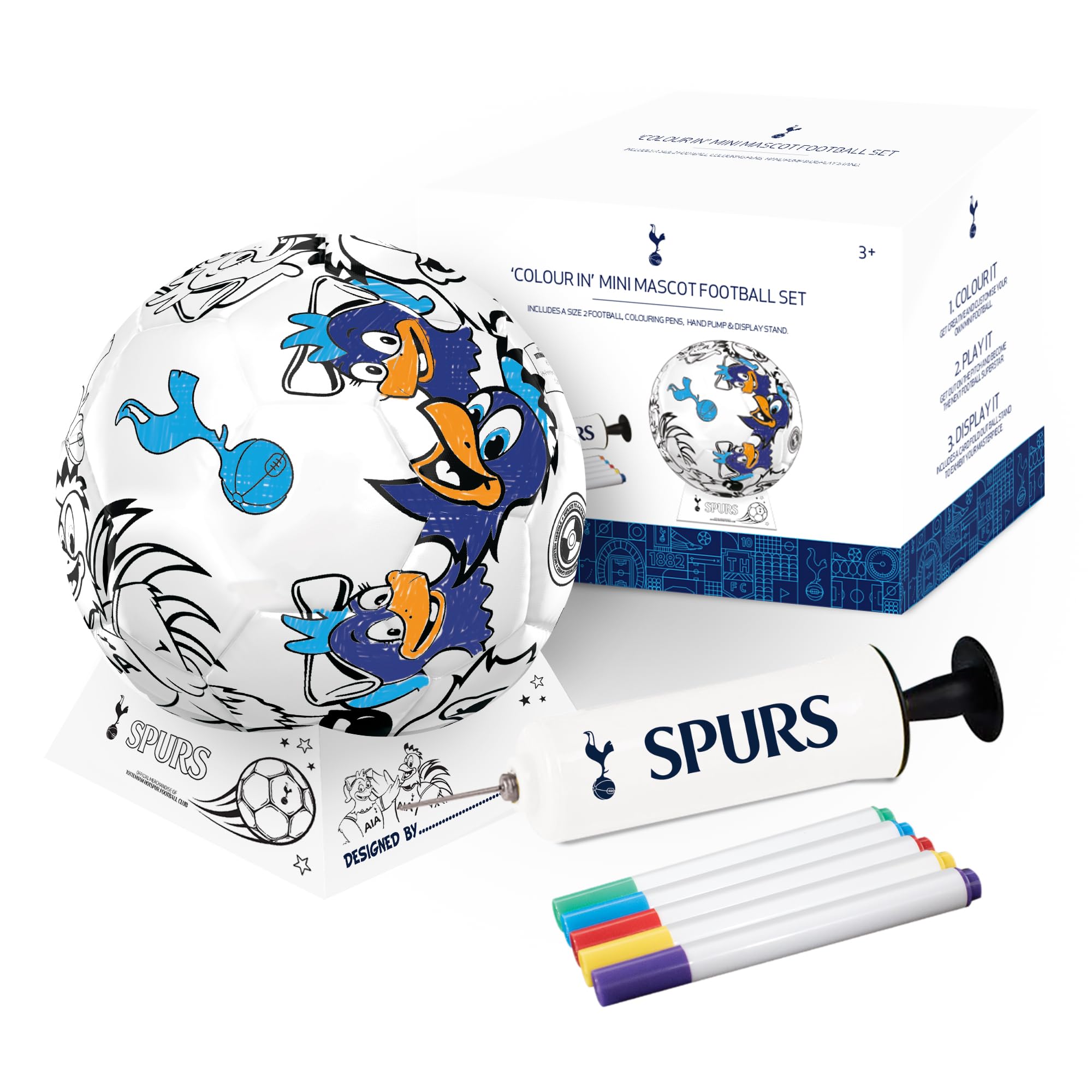 Tottenham Hotspur FC Colour in Mini Football