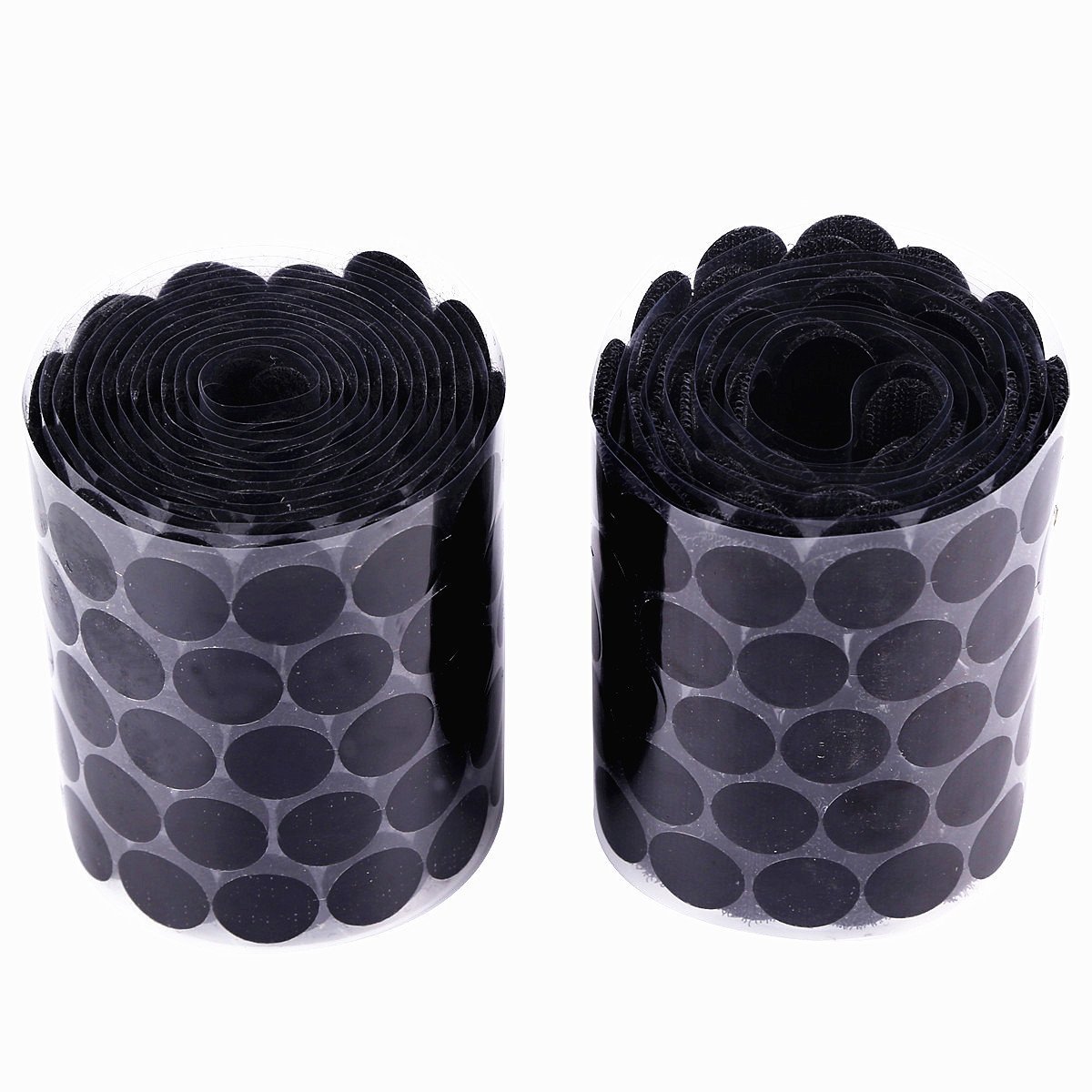 diámetro base adhesiva 20 mm DIY Magic nailon monedas de gancho y bucle tiras con resistente al agua Pegamento cierre autoadhesivo – Dots Ronda Pads de vinilo