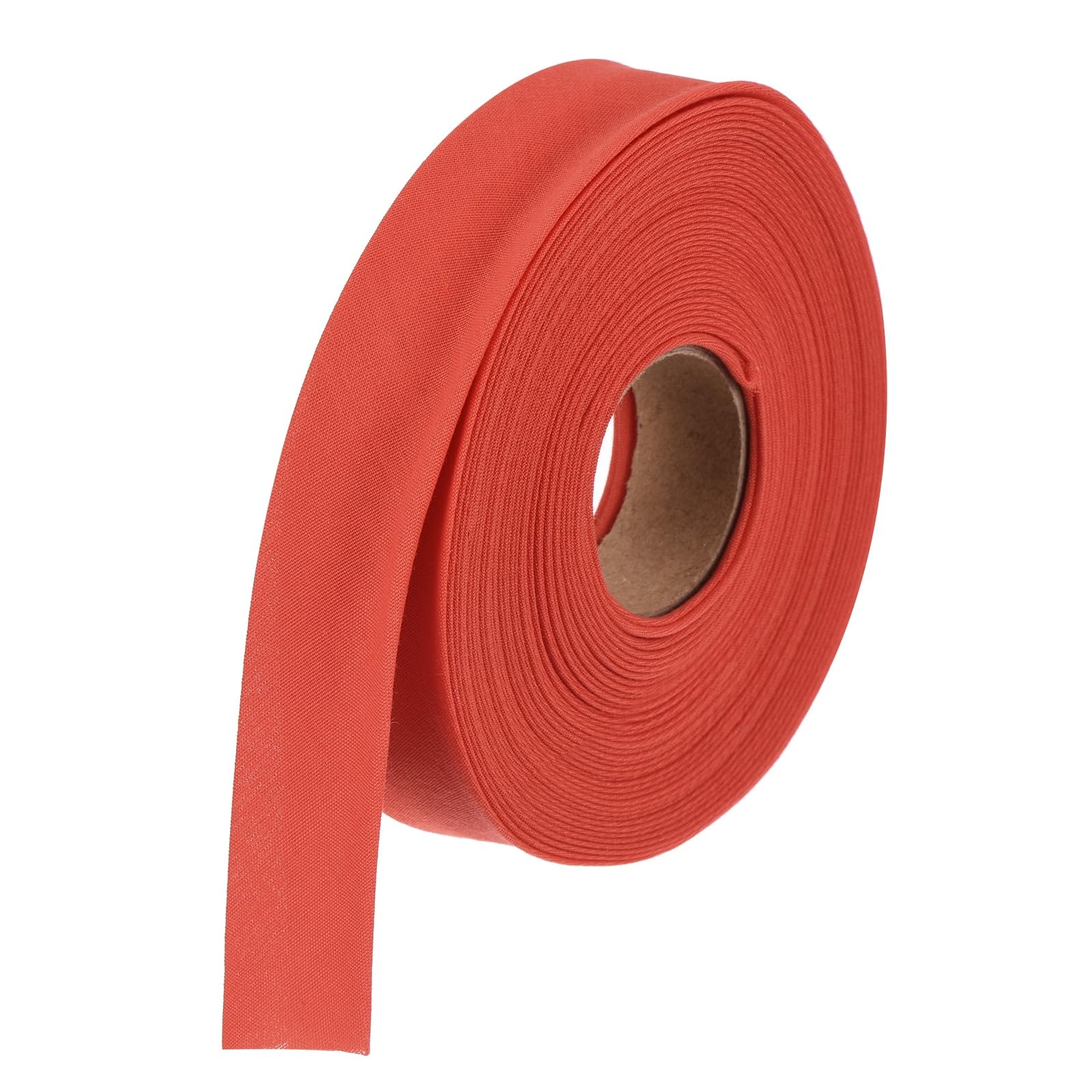 sourcing map 3/4 Inch Double Fold Bias Tape Polyester Continuous Bulk Bias Tape for Sewing Seaming Quilting Hemming Binding Crafts (Red 6 Yards)