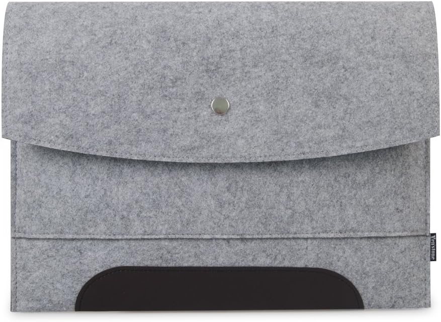 Vestone Mac Pro 13 Felt 13 inch Case case Laptop Sleeve For Macbook Pro 13 inch Macbook Pro Case Fit For ASUS Google Chromebook C300MA-DB01,ASUS Chromebook C300, HP Pavilion x360 13(Light Grey)