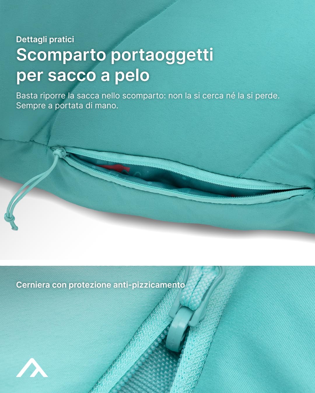 qeedo Buddy Junior, Sacco a Pelo bambini, Comfort Control, Best Shape, Soft Touch
