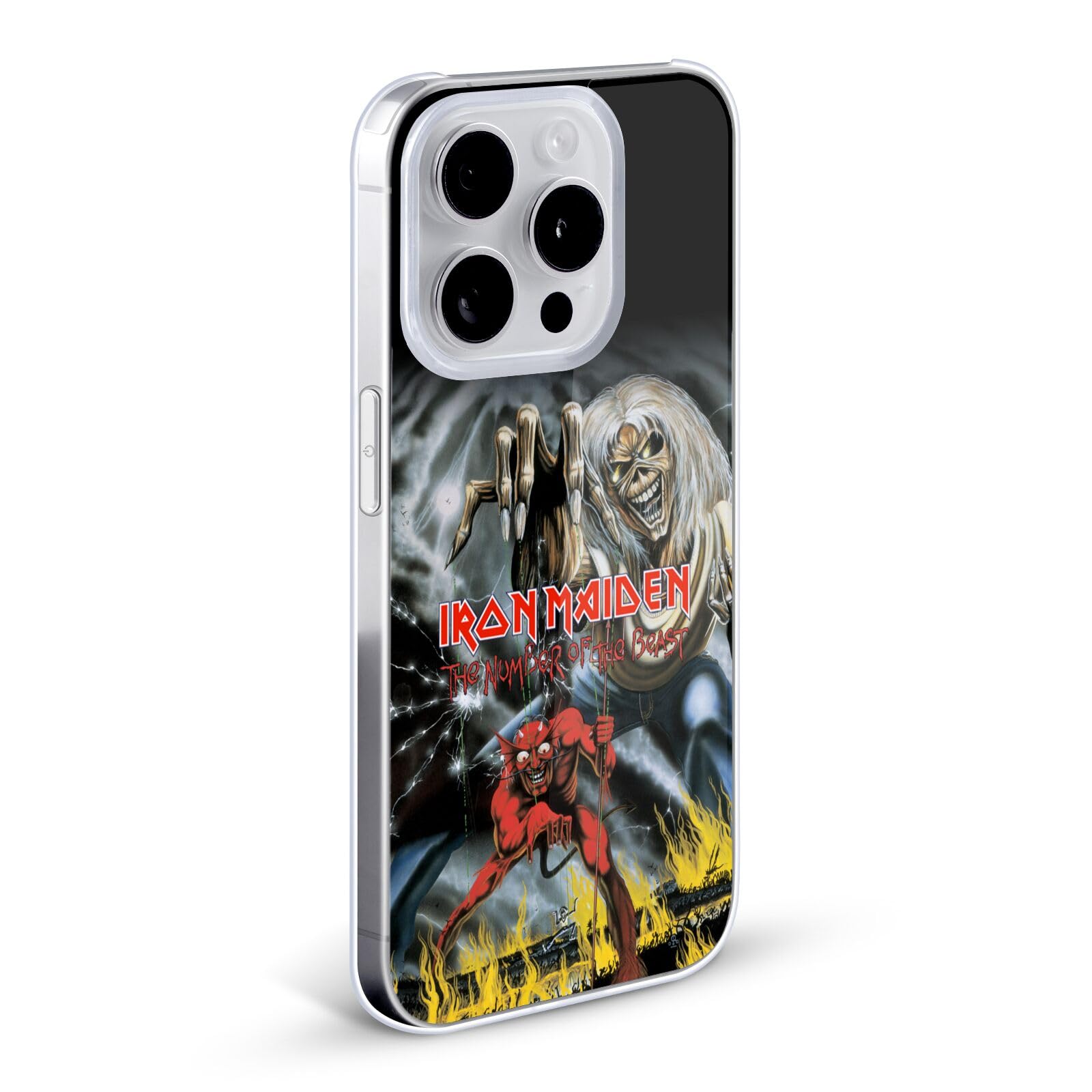Head Case Designs Licenza Ufficiale Iron Maiden Il Numero della Bestia Grafiche Custodia Cover Dura per Parte Posteriore Compatibile con Apple iPhone 7/8 / SE 2020 & 2022