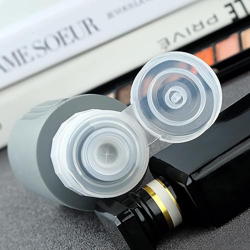 Miniatura 178 de Botellas de viaje para artículos de tocador, aprobados por la Tsa, recipientes de tamaño de viaje de 3 onzas, sin BPA, a prueba de fugas