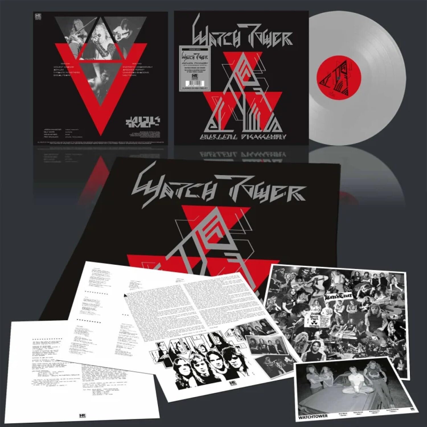 Watchtower Energetic Disassembly - O-mix (silver Vinyl) LP New 4251267721306