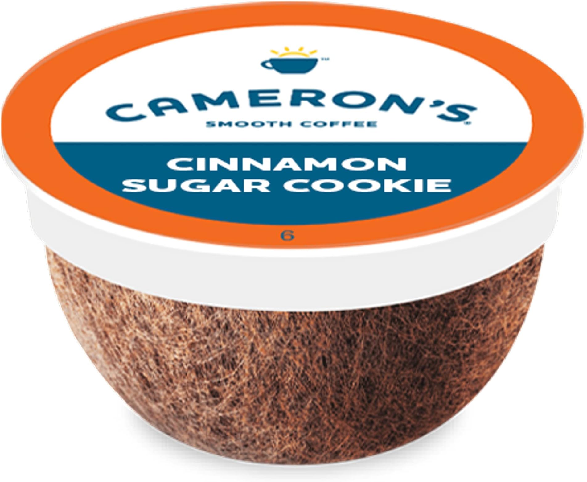 Cameron's Coffee Single Serve Pods, Flavored, Cinnamon Sugar Cookie, 12 Count (Pack of 1)