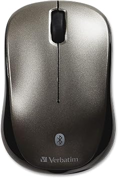 Verbatim Bluetooth Wireless Tablet Multi Trac Blue LED Mouse - Graphite
