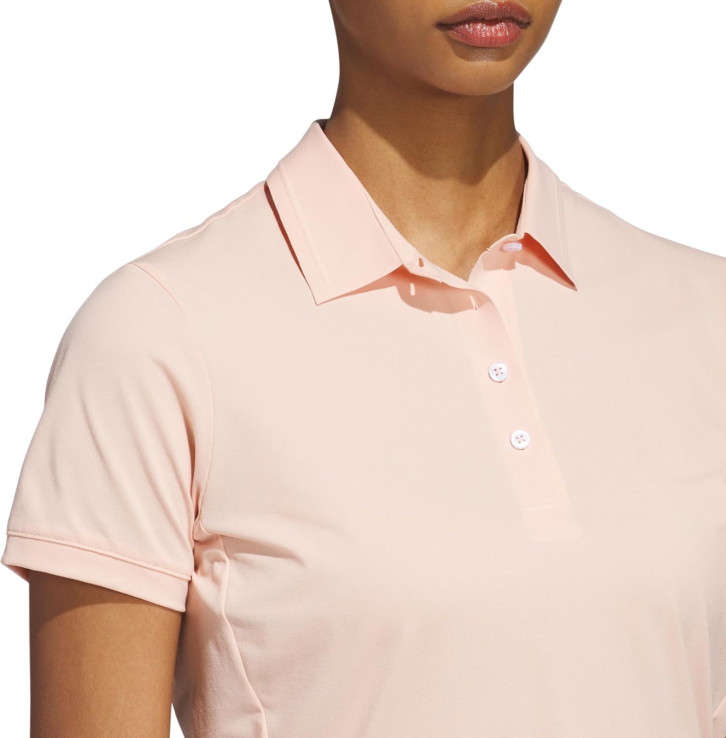 Adidas Womens Ultimate365 Tour Twistknit Polo Shirt - Image 5