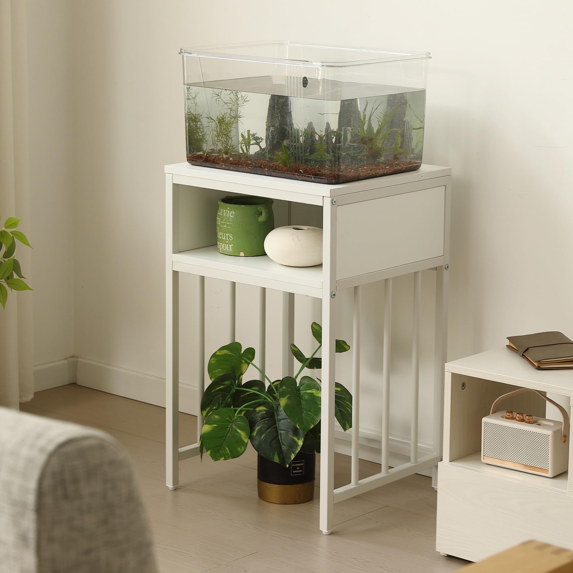 【ブラウン・45cm*40cm】水槽台 水槽 スタンド 耐荷重100kg 収納棚 Amazon.co.jp: OSJ 水槽台 水槽スタンド 45m*40cm 耐荷重100kg 収納棚