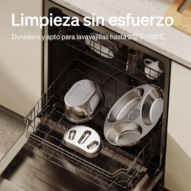 Foto 5 de 7 de PETLIBRO Comedero antienredos para perros, alimentación lenta, cuenco de acero inoxidable, comedero lento